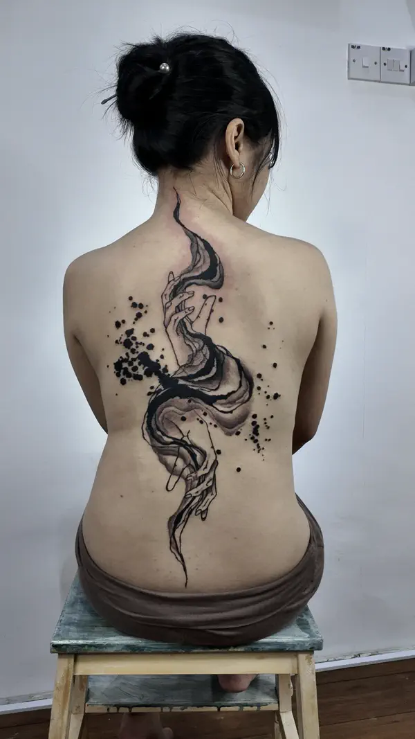 Abstract tattoo
