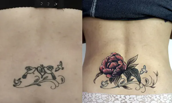 Hide old tattoo